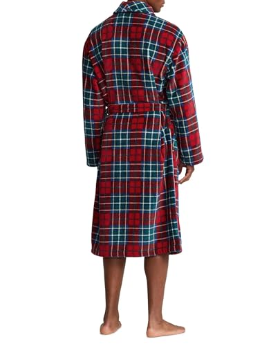 POLO RALPH LAUREN Mens Plush microfiber Shawl Collar Robe large/xlarge plaid2