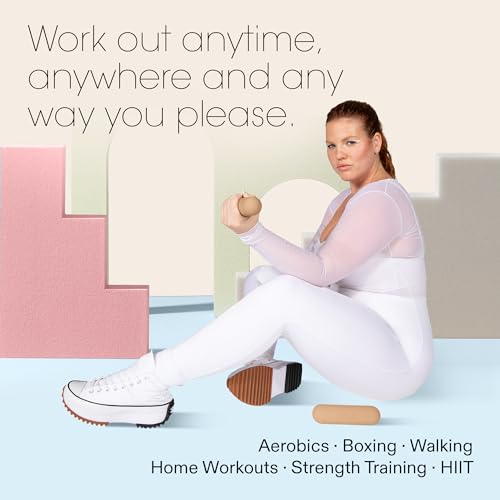 Bala Bars Dumbbell Set for Women & Men - Set of 2 Bars Designed for Walking, Strength Training, HIIT, Boxing & Aerobics - Hand Weights for Working Out at Home - Image 4