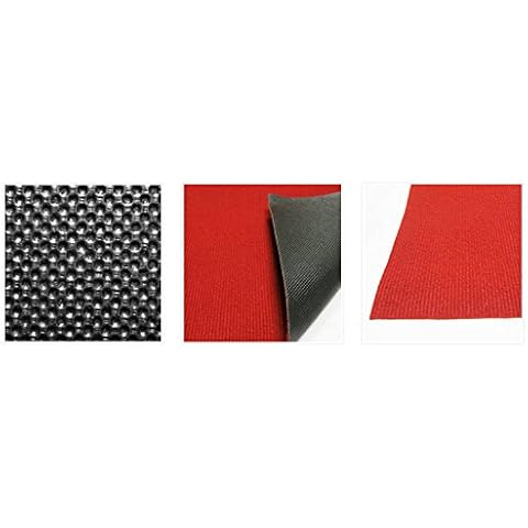 Crowd Control Center Party Hollywood Style Event RED Carpet & Event Rugs, (Red 3' x 10') Cover