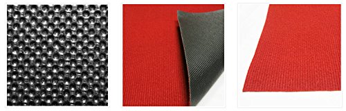 Crowd Control Center Party Hollywood Style Event RED Carpet & Event Rugs, (Red 3' x 10')