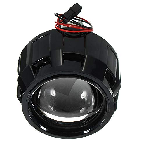 2.5 Inch Car Motor Bi-Xenon Hid Projektor Kąt Eye Halo Obiektyw Reflektor H1 H4 H7 - Rhd