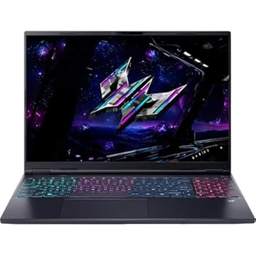 Acer Predator Helios Neo 16S, Notebook Gamer OLED 16" Intel Core Ultra 9, RTX 5060 8GB, 16GB RAM, SSD 1TB, Windows 11, Obsidian Black