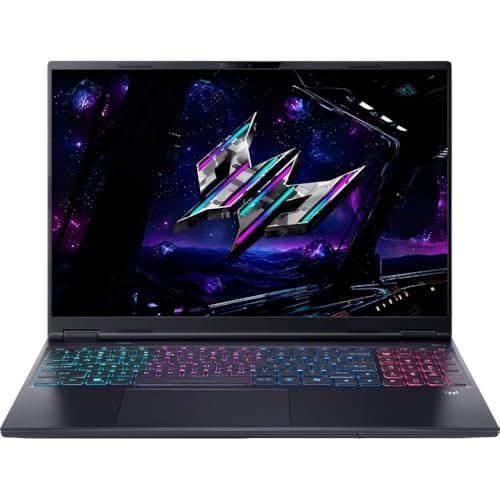 Acer Predator Helios Neo 16S, Notebook Gamer OLED 16' Intel Core Ultra 9, RTX 5060 8GB, 16GB RAM, SSD 1TB, Windows 11, Obsidian Black