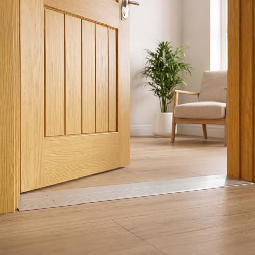 Image of Zonon 1 Pcs Aluminum Door Threshold 10 inch x 48 inch Anti-Slip Threshold Strip