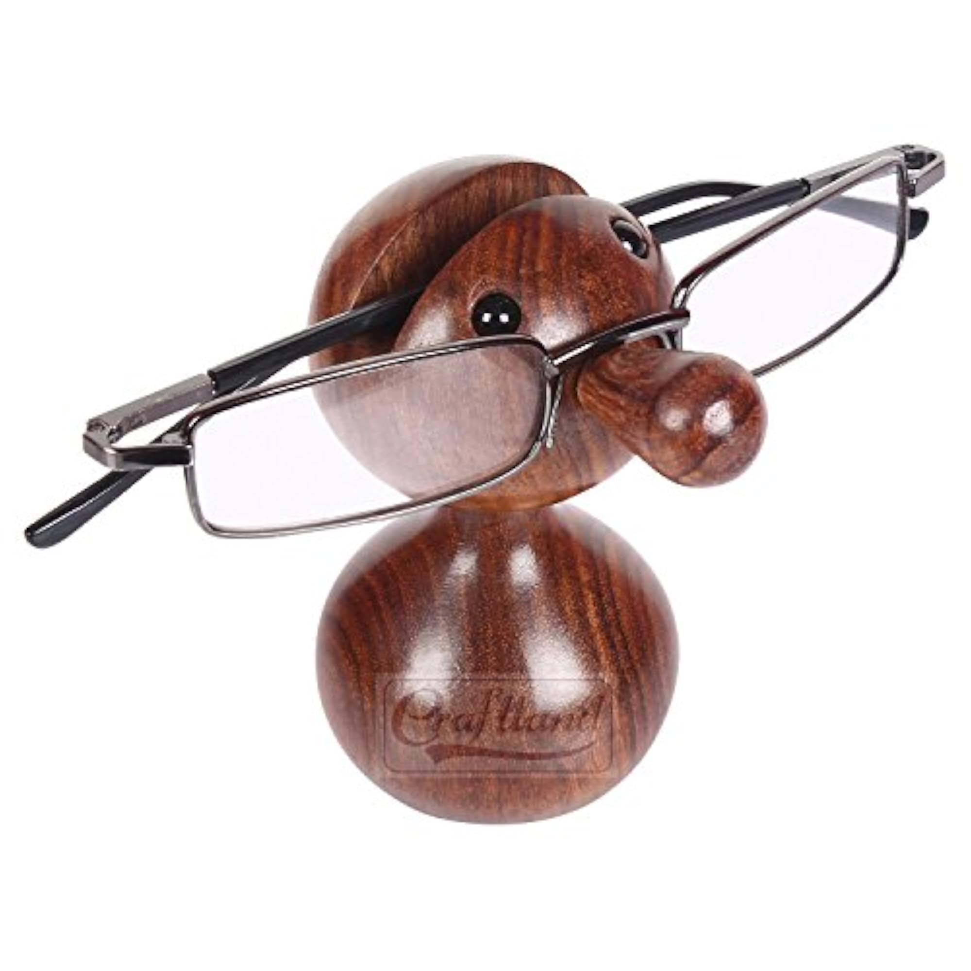 Wooden Nose Spectacle Stand