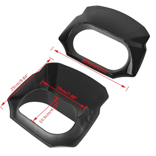 HIYOYO Motorcycle Headlight Fairing Cover Front Head Light Bezel Trim Fairing Cowel Cover Kit Compatible with Harley Sportster S 1250 RH1250S 2021-2024 by HIYOYO - Image 3