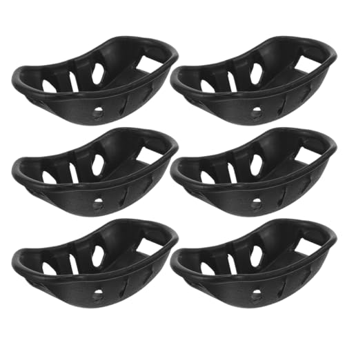 Homoyoyo 6Pcs Chin Strap Chin Pad for Protective Cups Lightweight Durable Design for Construction and Motorcycle Helmets Effortless Replacement and Versatile Use