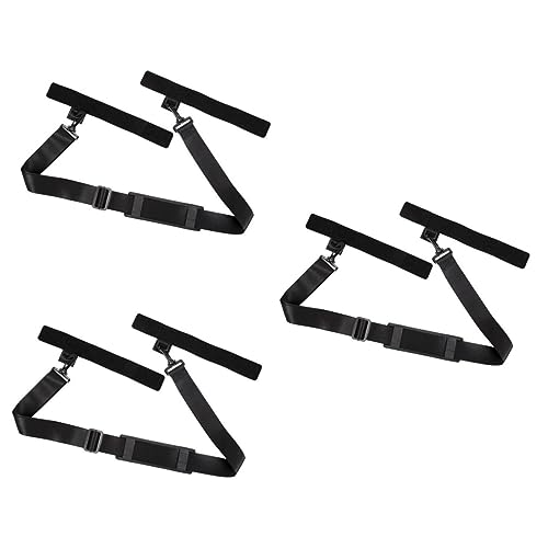 Yardwe 3 Sets Fishing Rod Straps Carrying Fishing Rods Efficiently Adjustable Shoulder Belt for Outdoor Use