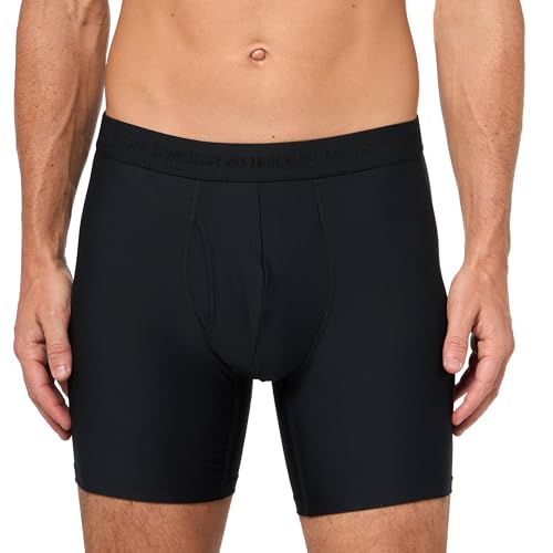 Under Armour Men's Ua Performance Tech Mesh-Mod 6 in 3pk,Black2