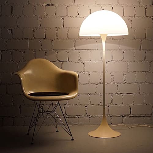 Ambientes modernos con lámpara de pie semicircular hongo 3