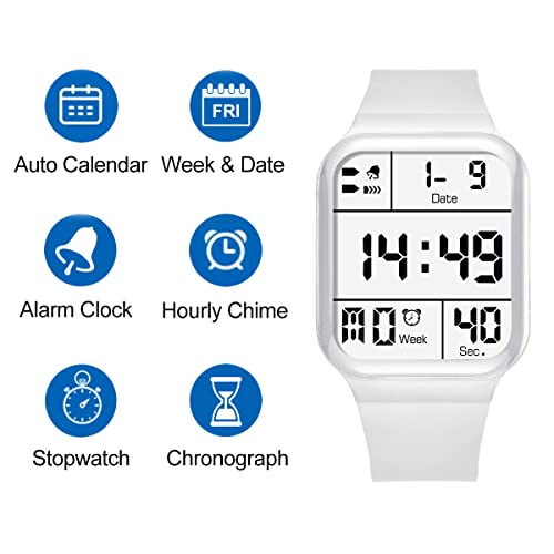 Nn Ben Nevis Kids Watch, Digital Watch For Boys Girls,Sports Watch With Alarm, Stopwatch, Waterproof, Chronograph, Calendar, Gift For Teen Watch Ages 10-20 #TOP2