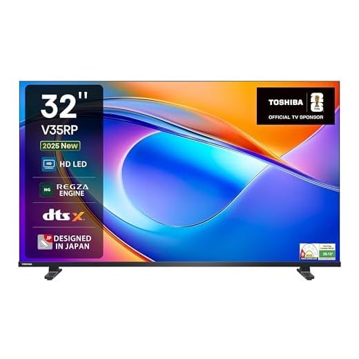 TOSHIBA 80 cm (32 inches) V Series HD Ready Smart LED TV 32V35RP (Black)
