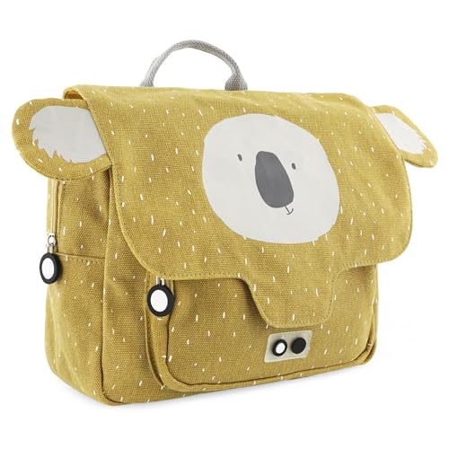 Trixie - Brauner Mr. Koala-Schultasche für Männer (25 x 29 x 1 cm)