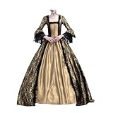 Today 2024 Victorian Dress for Women 1800s Medieval Renaissance Dress Flare Sleeve Vintage Dress Cocktail Party Ball Gown