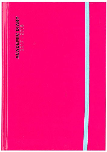 Télécharger Agenda scolaire 2017 2018, une page A5 par jour, couverture rigide -3198 rose Francais PDF