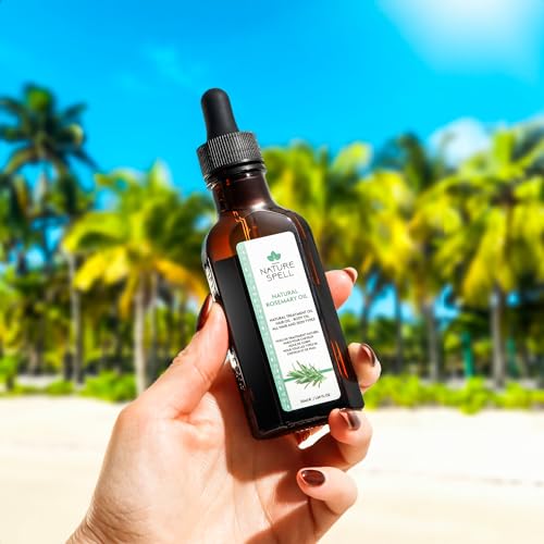 Nature Spell Rosemary Oil for Hair Growth Pre-Diluted Scalp Oil, Stimulates Growth, Strengthens Dry and Damaged Strands - Image 4