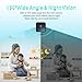 Mini Camera 2026 Upgrade Security Wireless Camera Small Home WiFi 1080P Micro Magnetic Nanny Cam with Motion Detection Wide Angle Cloud & SD Storage Night Vision No Need WiFi Tiny Cameras for Indoor