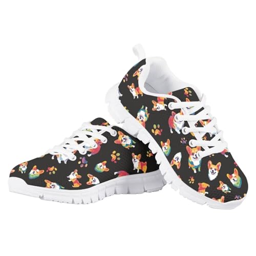 Girls Tennis Shoes Cute Sneakers for Little Kids 5-12 Outdoor Exercise4