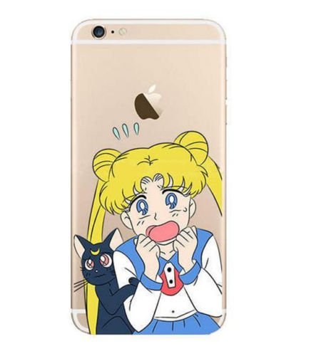 New Cute Cartoon Pattern Clear TPU Soft Case Cover...