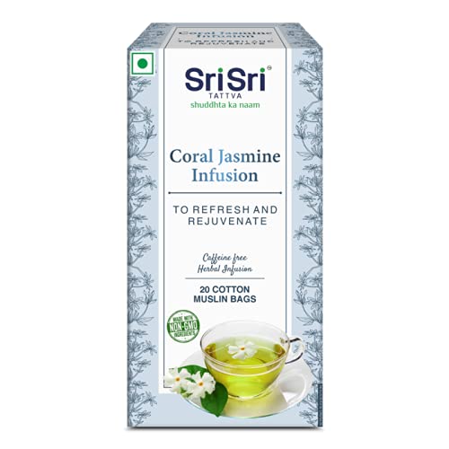 See full amazon price history chart for Sri Sri Tattva Coral Jasmine Infusion - to Refresh and REJUVENATE - with The Fragrance of Freshness - 20 Dip Bags Sri Sri Tattva Coral Jasmine Infusion - to Refresh and REJUVENATE - with The Fragrance of Freshness - 20 Dip Bags (B09FHK27NT) Amazon Price History, Amazon Price Tracker