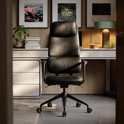 Luxury leather executive chair