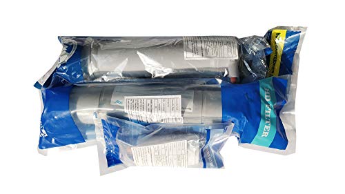 Eureka Forbes Inline Filter Set for Magna Uv, Plastic, White, Set of 3, Size Pl4