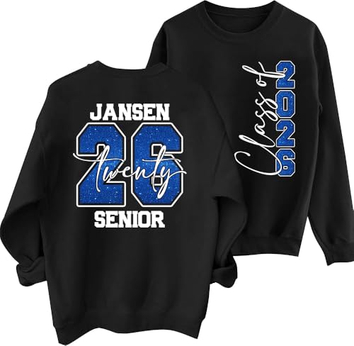 Personalized Senior Class Of 2026 sweatshirt, Senior mom 2026 shirt