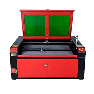 Furvveerr Lasergraveermachine CO2 130W Laser Graveermachine Professionele 0-800 mm/s Werkgebied 1400mm x 900mm Met Waterkoeler Van toepassing op Houten Stof Leer Marmer Carving Cut