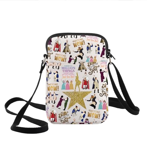 KEYCHIN Ham Musical Crossbody Bag Schuyler Sisters Fans Gifts Awesome Wow Ham Shoulder Bag Ham Merch