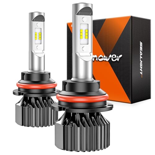 Image of SEALIGHT HB5 Fog Light for Off-Road, 9007 Light Bulbs 80,000LM Bright Plug-and-Play, Pack of 2