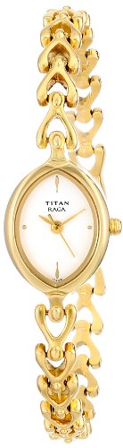 Image of Titan Raga Analog White Dial Women's Watch-NL2370YM01 /NP2370YM01
