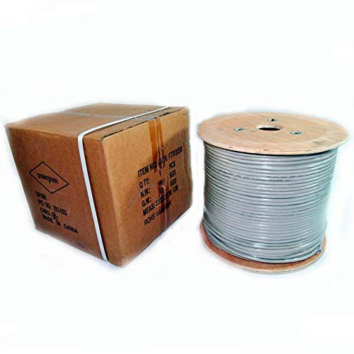 Bobina De Cable Pepegreen Cat6 305M Gris
