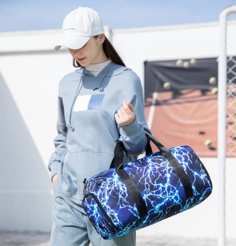 Sport Bag for Boy Duffle Gym Bag Overnight Travel Weekender Sleepover Bags With Shoe Compartments and Wet Pocket Carry On Bag2