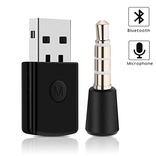 VAKABOX Wireless Adapter 4.0 +EDR Dongle Receiver USB Adapter for PS4 Wireless Headset