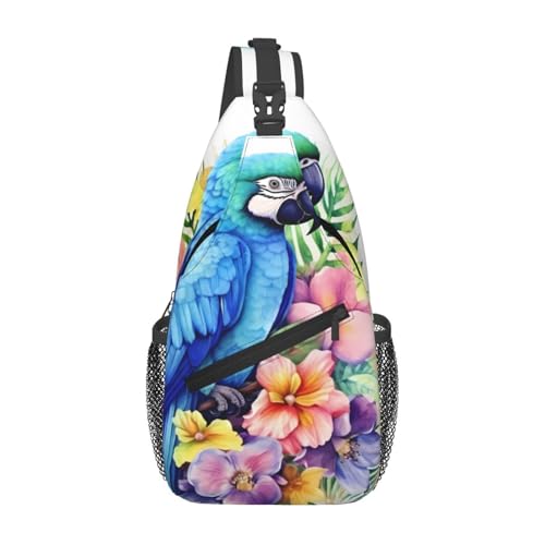 Bolso cruzado deportivo negro para adultos miniatura 1