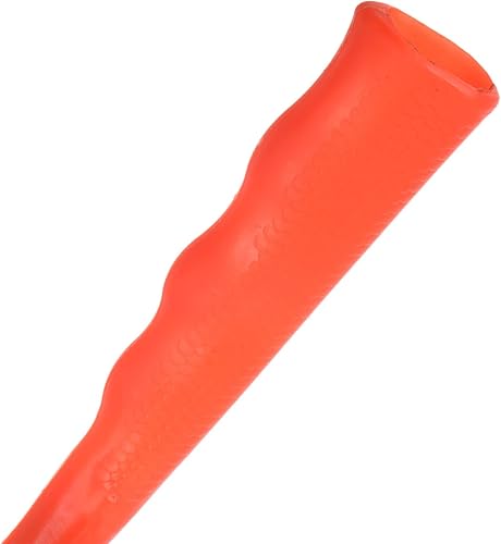 Miniatura 5 de HARFINGTON 2 piezas de hoz de limpieza de cepillo de 6 pulgadas con hoja dentada de acero al carbono forjado y mango de plástico naranja, cuchillo