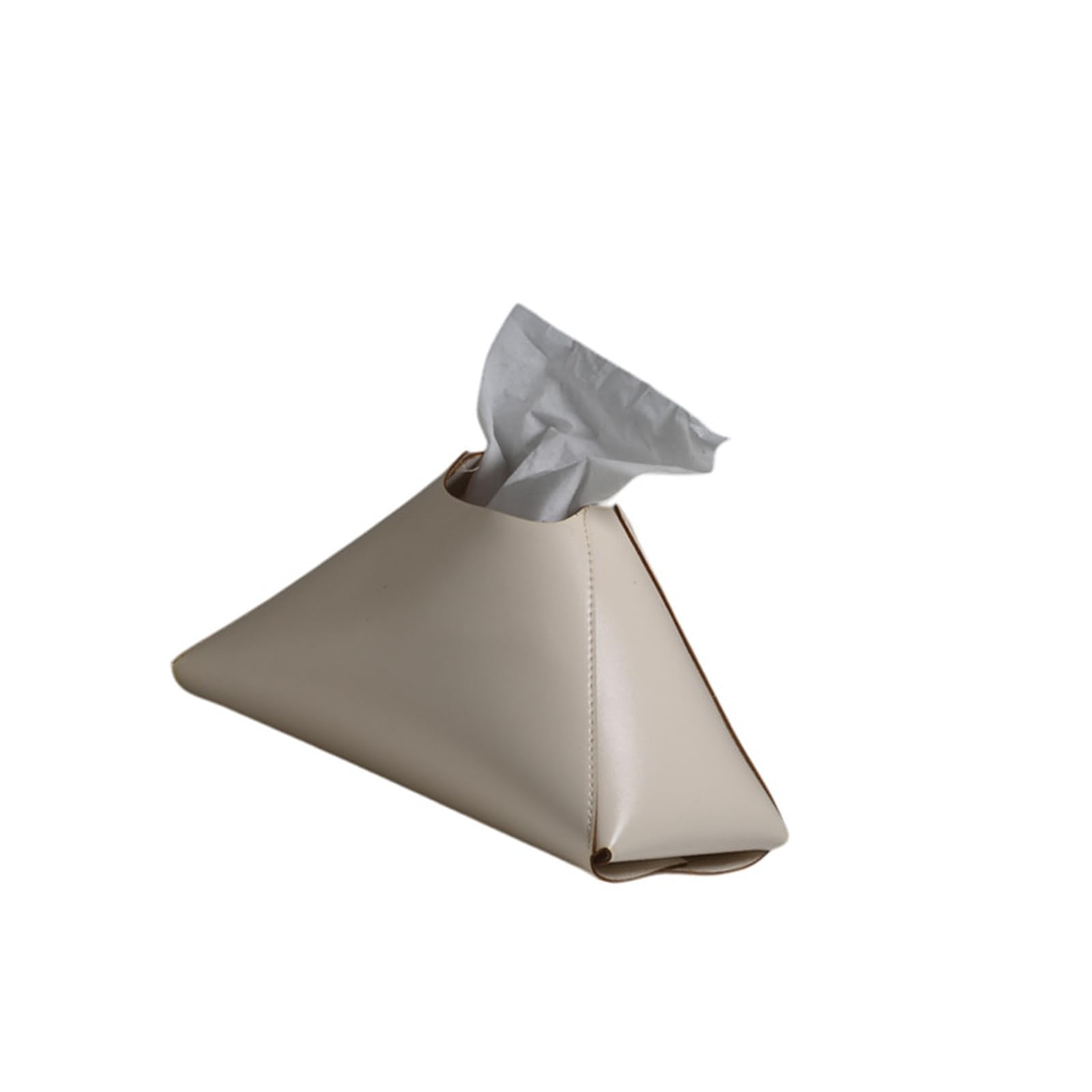 Tsophreniq Multipurpose Faux Leather Tissue Case Portable for Hotel Bathroom Use Leather Napkin Box