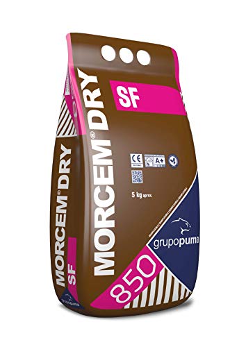 850 Morcem Dry SF: Mortero semiflexible monocomponente para impermeabilización. Saco 5 Kg Blanco
