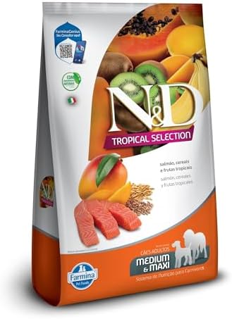 N&D Tropical para Cães Adultos de Raças Médias e Grandes Sabor Sa...