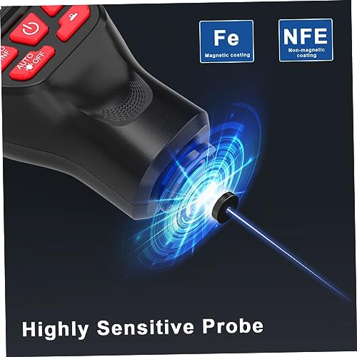 Calibrador digital para medir espesor de pintura automotriz miniatura 7