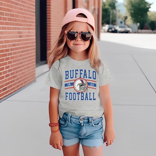 Football Shirt for Toddler Boy Girl American Football Tshirt Team Sports Fans Lover Tshirt Kids Game Day Outfits2