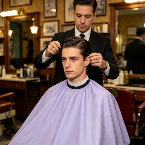 Capa de corte Ice Silk para barbería y peluquería miniatura 4