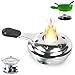 MoniDecor Quemador Alcohol Estufa para Camping y Infernillo Fondue - Portátil y Decorativo - Ideal para Uso en Exteriores e Interiores (FUNDEO OVAL 16-10-25)