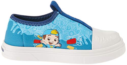 Tênis Luccas Neto Mania Meninos Branco/Azul 26/27