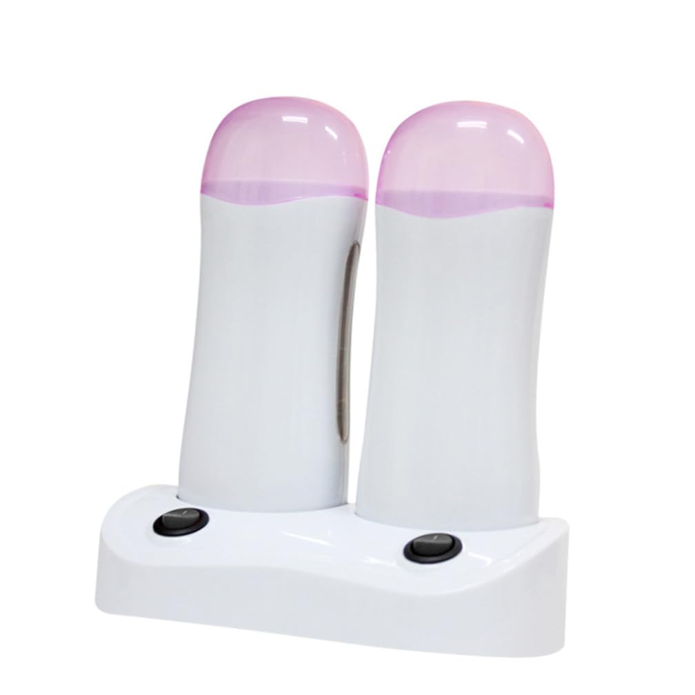 BESTYASH 100g Scaldacera Portatile Per Depilazione Cera Set Riscaldatore Per Cera Ipoallergenica Per Ascelle e Inguine Compatibile | Abs Compatto, Funzionamento Automatico, per Gambe e Peli del Corpo, Uso Ovunque in Qualsiasi Occasione