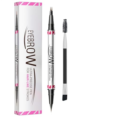Brow Sculpting Pencil, 2-in-1 Eyebrow Pen, Eyebrow And Eyeliner Pencil, Double Head Eyebrow Tool, Eyebrow Pen For Women, Brow Pencil And Eyeliner Combo, Sculpting Eyebrow Pencil, Eyebrow Tool For