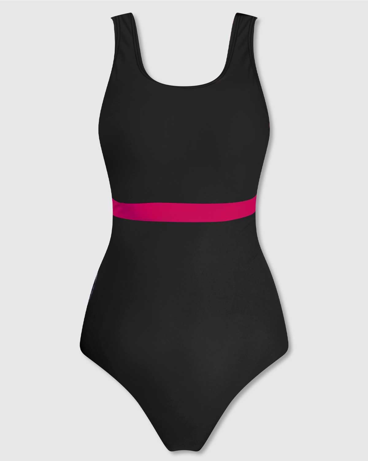 TcIFE Costume da Bagno Intero Donna con Scollo a U Allenamento Sportivo Costumi da Bagno con Coppe Imbottiti Push-up Costume Contenitivo Pancia Curvy Beachwear Monokini Swimwear