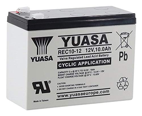 Best Price Square Battery, Deep Cycle, VRLA 12V 10AH REC10-12 by YUASA