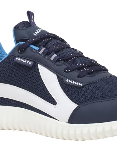 Image of Impakto Driftwave Men Running Shoes | Lightweight & Breathable Shoes for Gym, Training & Travel Cushioned Insole for Comfort | Wide Toe | Slip Resistance oustole for Ground Traction