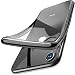 TOZO for iPhone XR 6.1 Inch (2018) Premium Clear Soft TPU Gel Ultra-Thin [Slim Fit] Transparent Flexible Cover for iPhone XR with [Space Black Plating Edge]